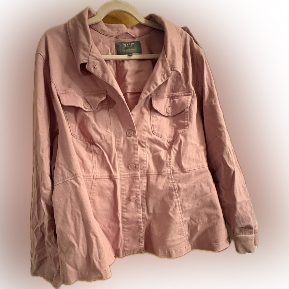 Torrid Women's Blush Utility Jacket